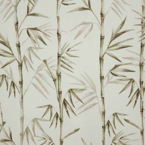 Witte canvas met bamboo